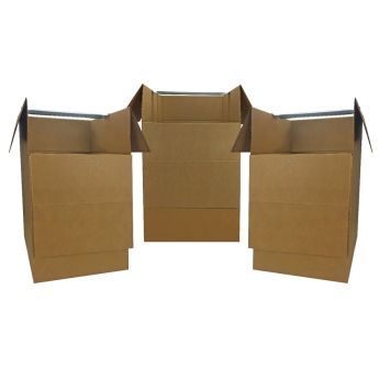 Keep your short-length clothing organized and wrinkle-free during the move with our Shorty Wardrobe Boxes |UBMOVE

