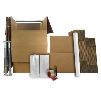 UBMOVE Wardrobe Moving Boxes Kit #3 is a complete kit to do your packing and protect your goods during transit 