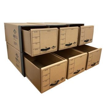 Stack File Boxes can also be used for home organization, archiving, and storage needs |UBMOVE
