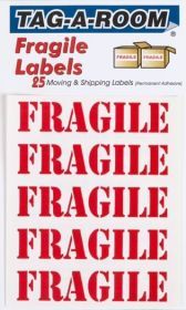 Fragile Moving Labels