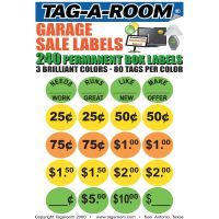 Garage Sales Labels