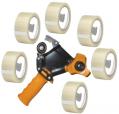 Tape dispensers are very useful packing supplies and make it easy to tape boxes